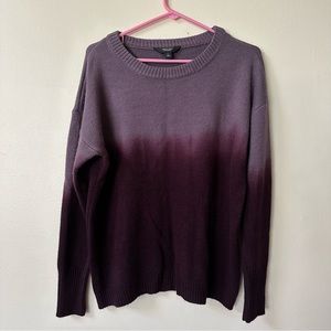 Vera Wang Purple Ombre Sweater